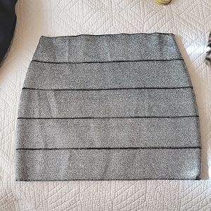 Forever 21 metallic skirt Medium